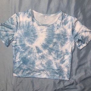 🌀 NWT Tye-Dye Cropped Tee 🌀